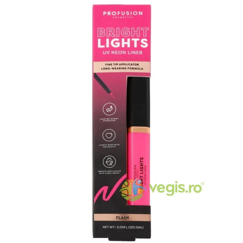 Tus Lichid pentru Ochi Bright Lights UV Neon Nuanta Flash 2.3ml PROFUSION COSMETICS — preț și oferte