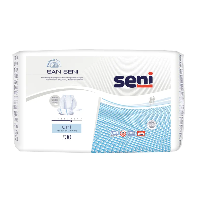 Absorbante pentru incontinenta San Uni, 30 bucati, Seni — preț și oferte