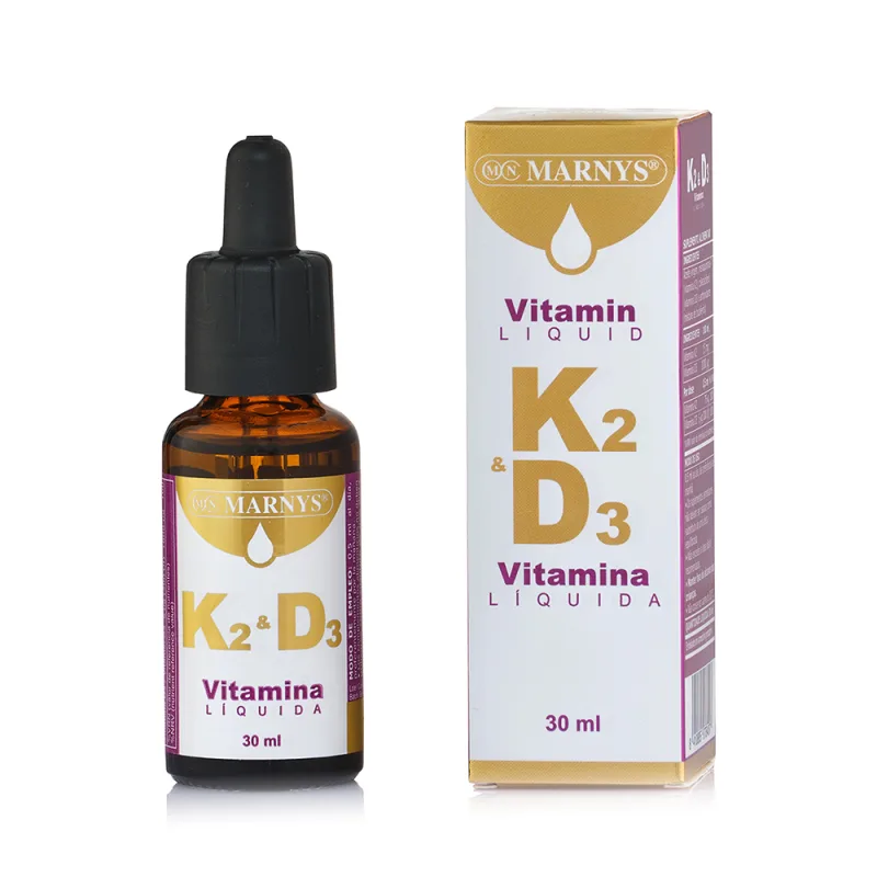 Vitamina K2+D3 Lichida, 30ml, Marnys — preț și oferte