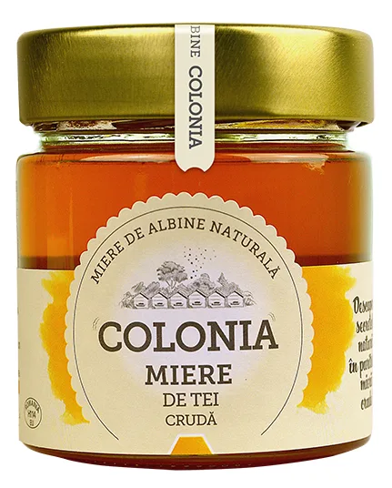 Miere de tei cruda, 270g, Colonia — preț și oferte
