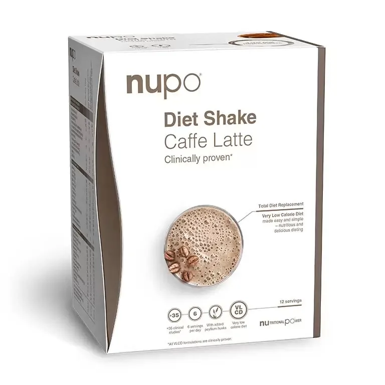 Shake Caffe Latte, 12 plicuri, Nupo — preț și oferte