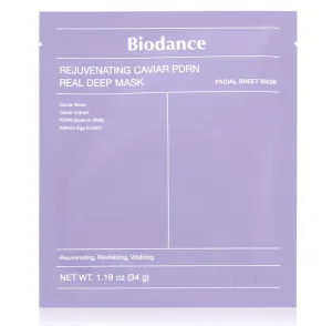 Mască de Față Revigorantă cu Caviar și PDRN, 34 g, Biodance