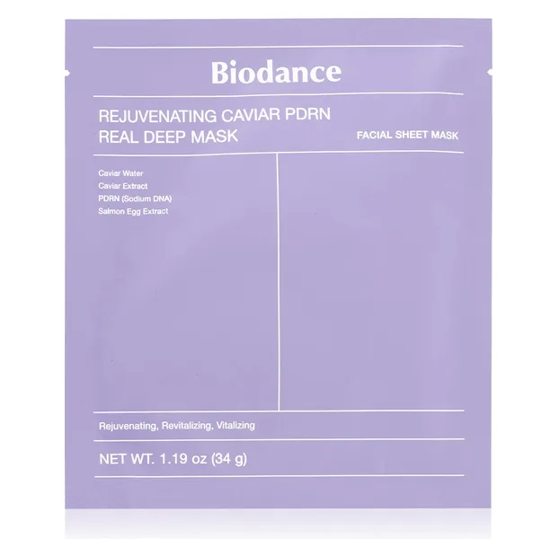 Mască de Față Revigorantă cu Caviar și PDRN, 34 g, Biodance — preț și oferte