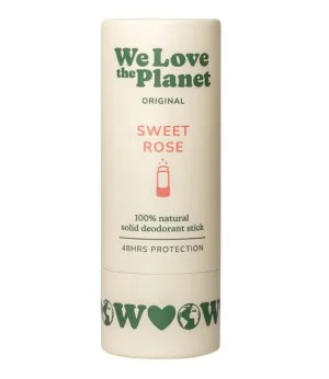 Deodorant Natural Stick Sweet Rose, 40 g, We Love The Planet