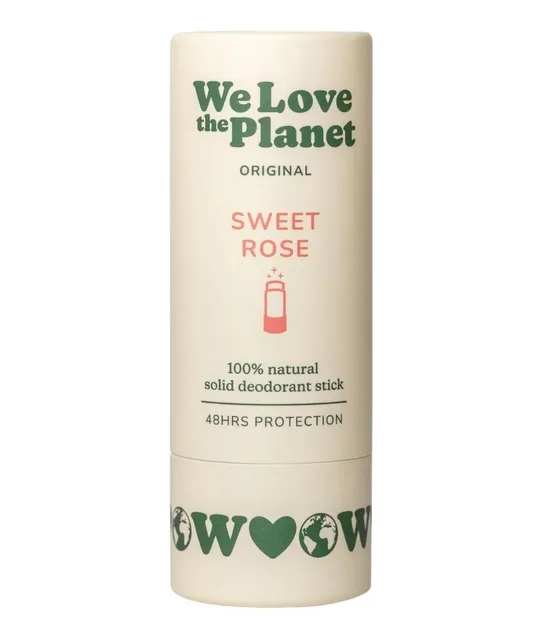 Deodorant Natural Stick Sweet Rose, 40 g, We Love The Planet — preț și oferte