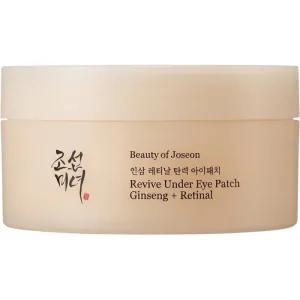 BEAUTY OF JOSEON Revive Under Eye Patch Ginseng + Retinal, 60 buc./93 g