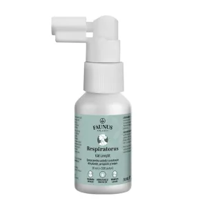 Faunus Respiratorus Gât Liniștit, spray de gât pentru adulți cu propolis și miere, 30 ml