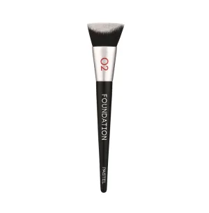 Pensula pentru aplicare fond de ten Profashion Foundation No. 2, 1 bucata, Pastel