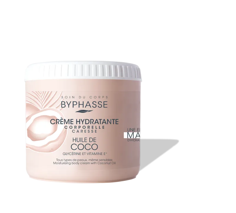 Crema de corp hidratanta cu ulei de cocos, 500ml, Byphasse — preț și oferte