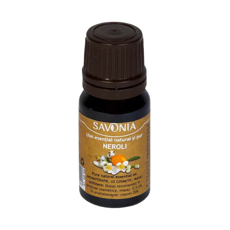 Ulei esential natural si pur de neroli, 10ml, Savonia — preț și oferte