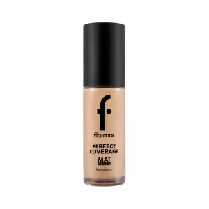 Fond de ten mat Perfect Coverage Mat Touch 321 Natural Pastelle, 30ml, Flormar