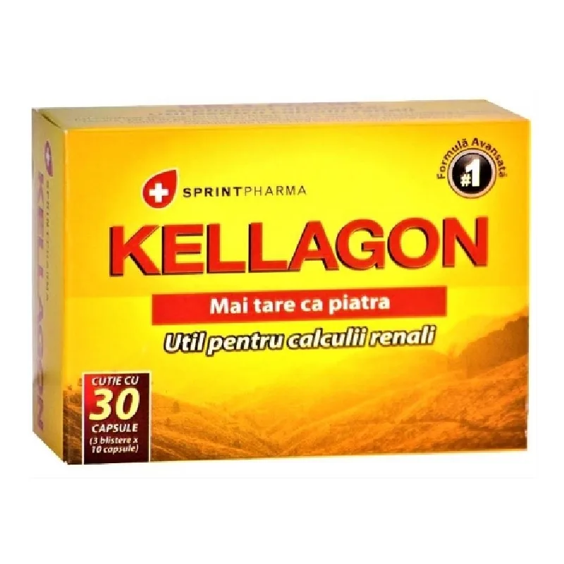 Kellagon, 30 capsule, Sprint Pharma — preț și oferte