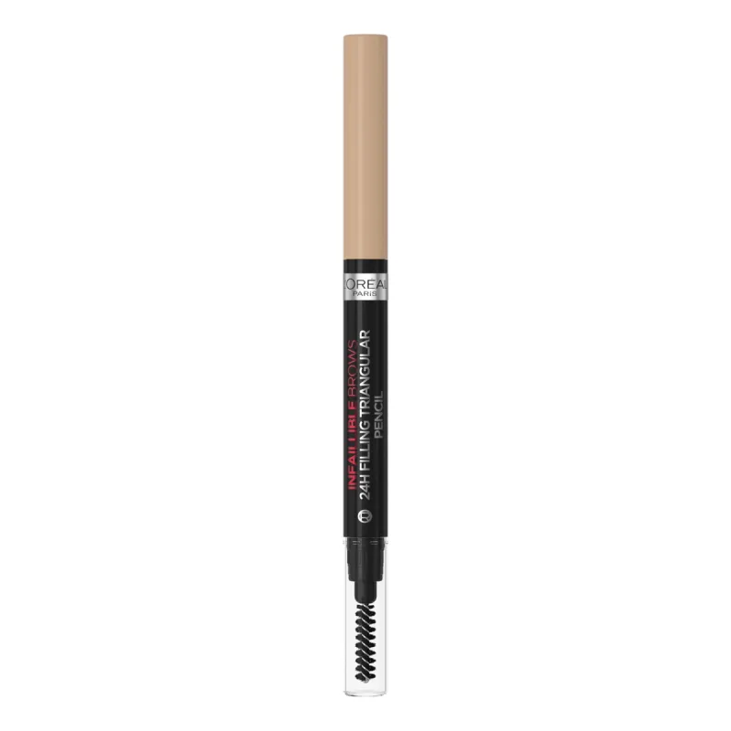 Creion de sprancene Infaillible Brows 245 Triangular 7.0 Blonde, 1ml, L'Oreal Paris — preț și oferte