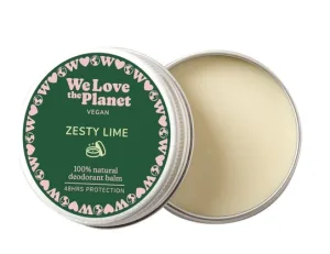 Deodorant Natural Cremă Zesty Lime, 35 g, We Love The Planet