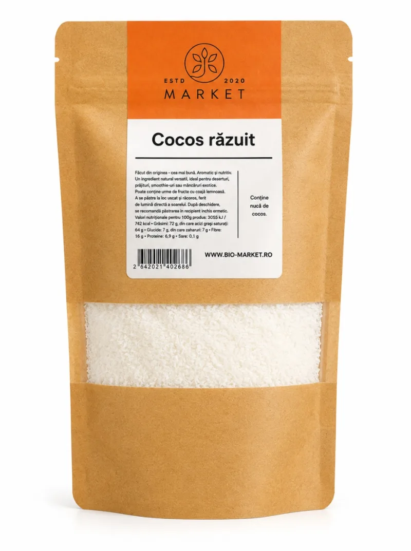 Cocos Răzuit, 250 g, Bio-Market — preț și oferte