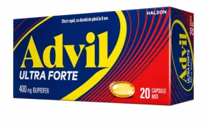Advil Ultra Forte 400 mg, 20 Capsule Moi, Haleon România