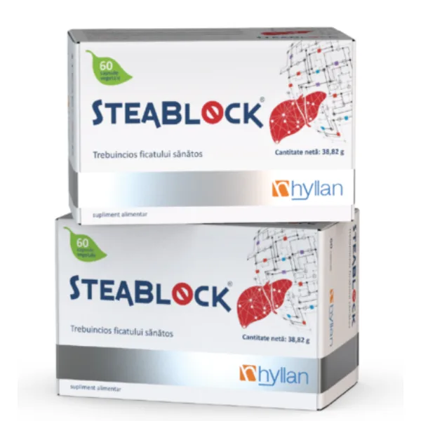 STEABLOCK, Hyllan Pharma | pachet promotional (1+1 gratis) — preț și oferte