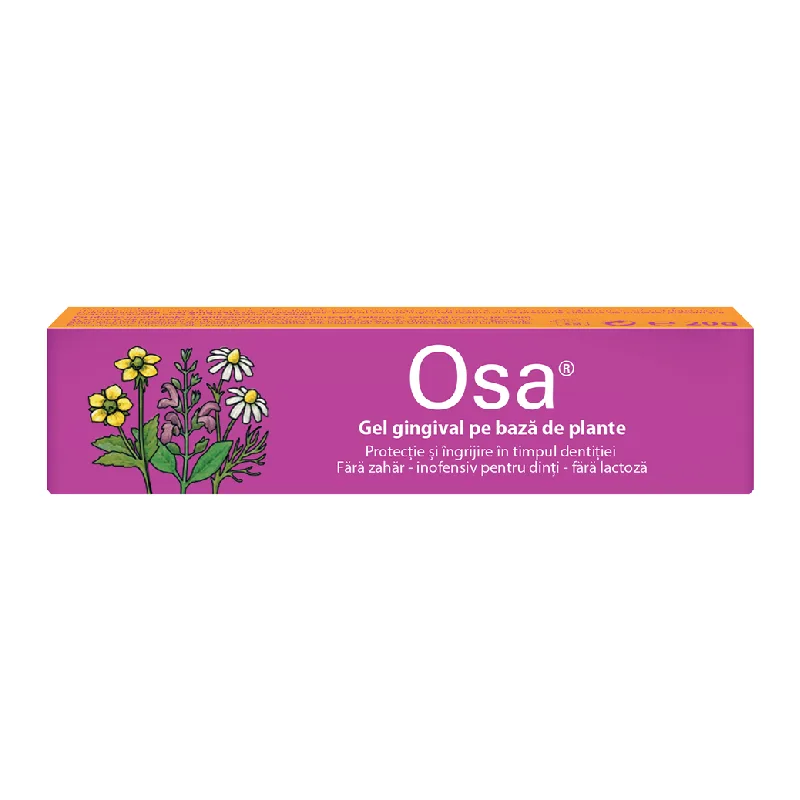 Gel gingival pentru eruptii dentare Osa, 20 g, Dr. A. & L. Schmidgall — preț și oferte