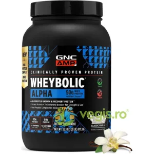 Proteinad in Zer cu Aroma de Vanilie Amp New Wheybolic Alpha 911.3g