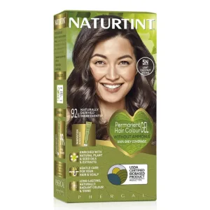 Vopsea de par permanenta 5N Light Chestnut Brown, 170 ml, Naturtint