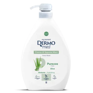 Dispenser Sapun lichid crema cu Aloe, 1000ml, Dermomed