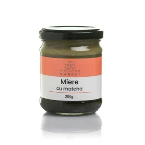 Miere cu matcha, 200g, Bio-Market