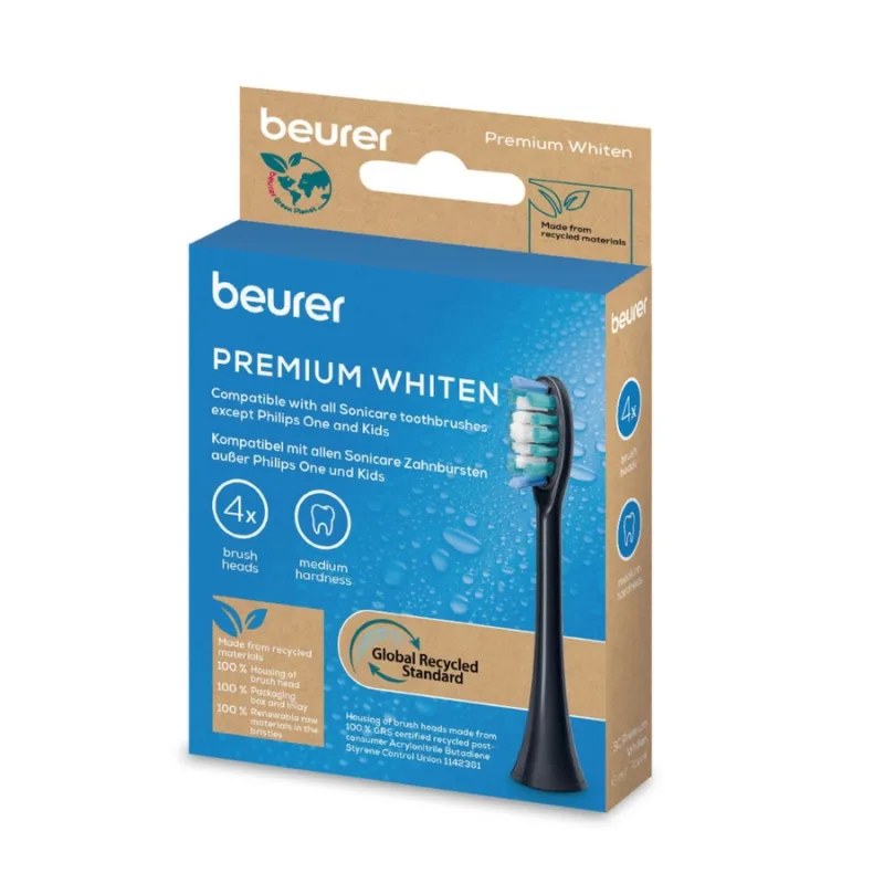 Rezerve perie dinti electrica PremiumWhiten, 4 bucati, Beurer — preț și oferte
