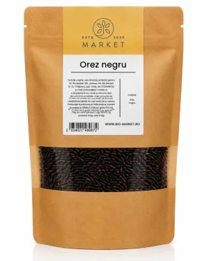Orez negru, 500 g, Bio-Market
