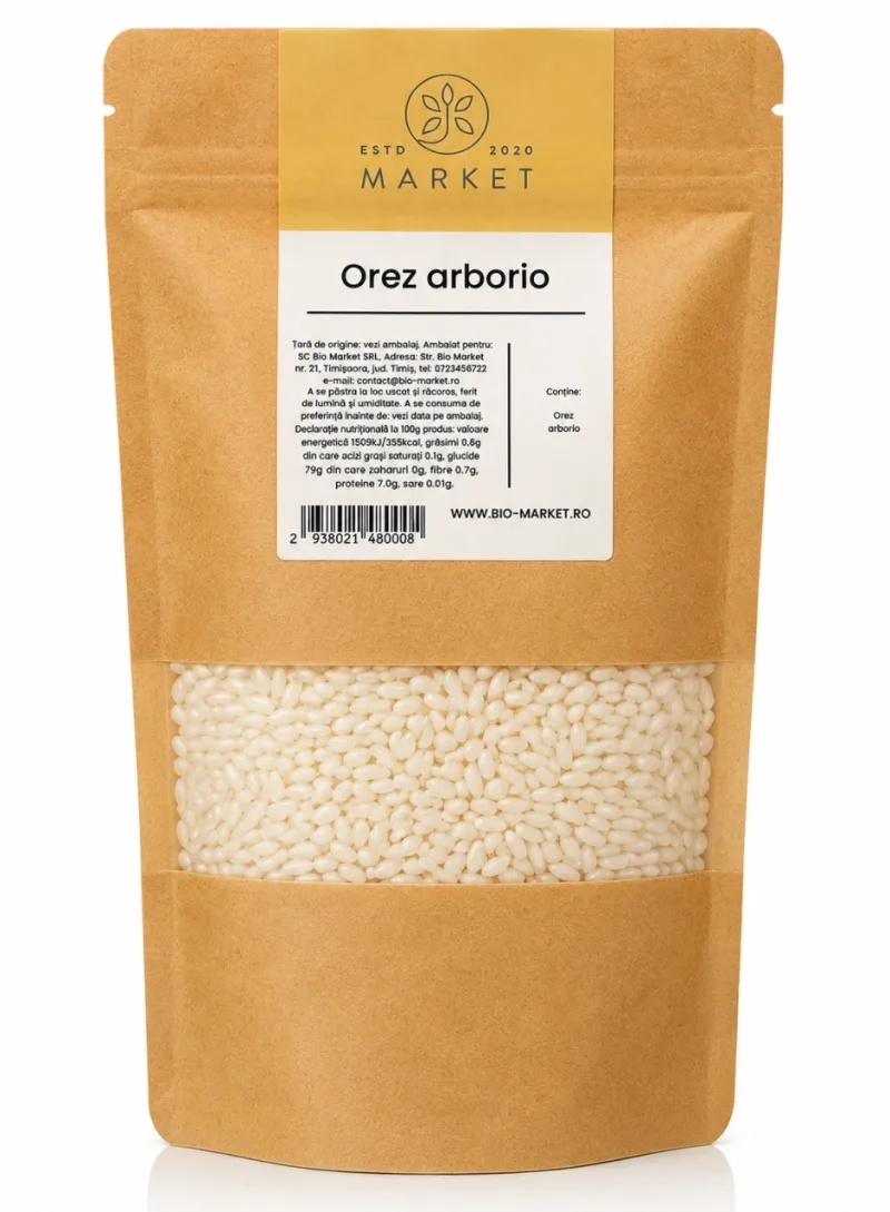 Orez Arborio, 500 g, Bio-Market — preț și oferte