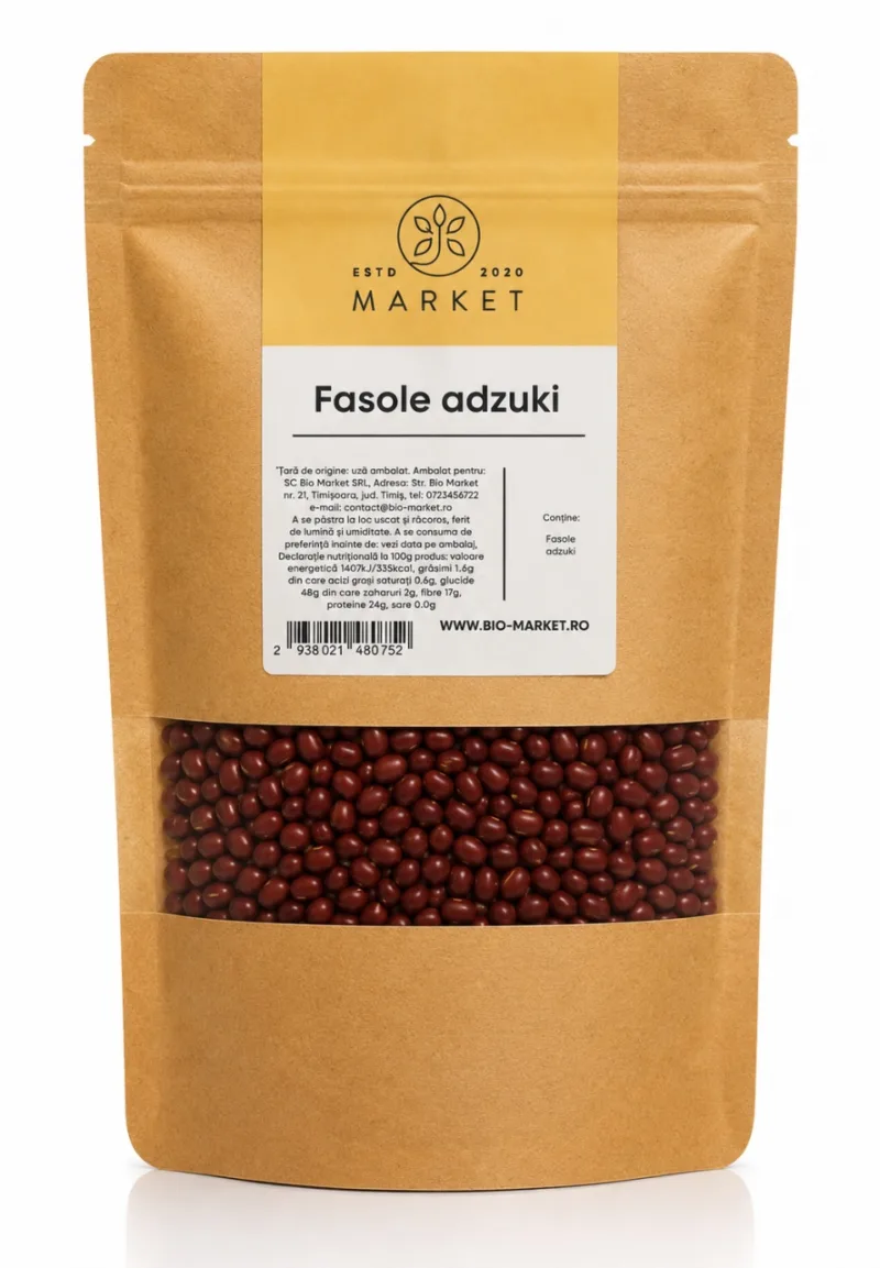 Fasole Adzuki, 250 g, Bio-Market — preț și oferte