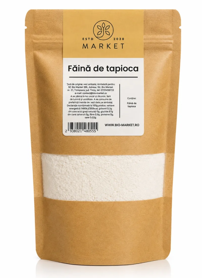 Făină de tapioca, 500 g, Bio-Market — preț și oferte