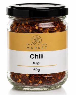 Chili fulgi, 60 g, Bio-Market