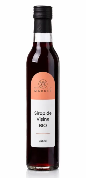 Sirop Bio de vișine, 250 ml, Bio-Market