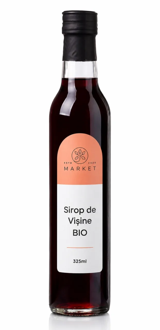 Sirop Bio de vișine, 250 ml, Bio-Market — preț și oferte