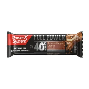 Baton proteic 40% cu aroma de ciocolata si alune Full Power, 70g, PowerX System