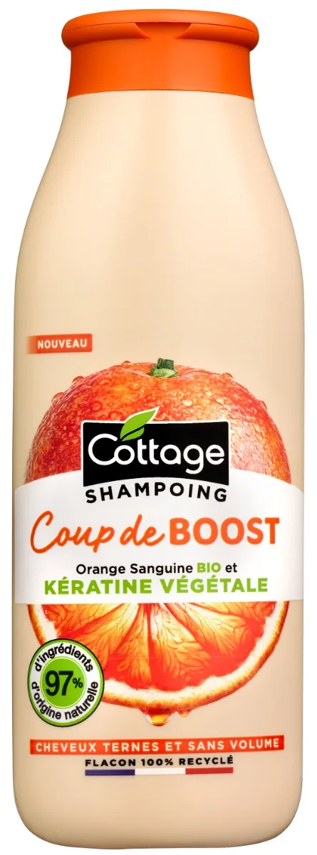 Sampon cu extract de portocale si keratina Boost, 250ml, Cottage — preț și oferte