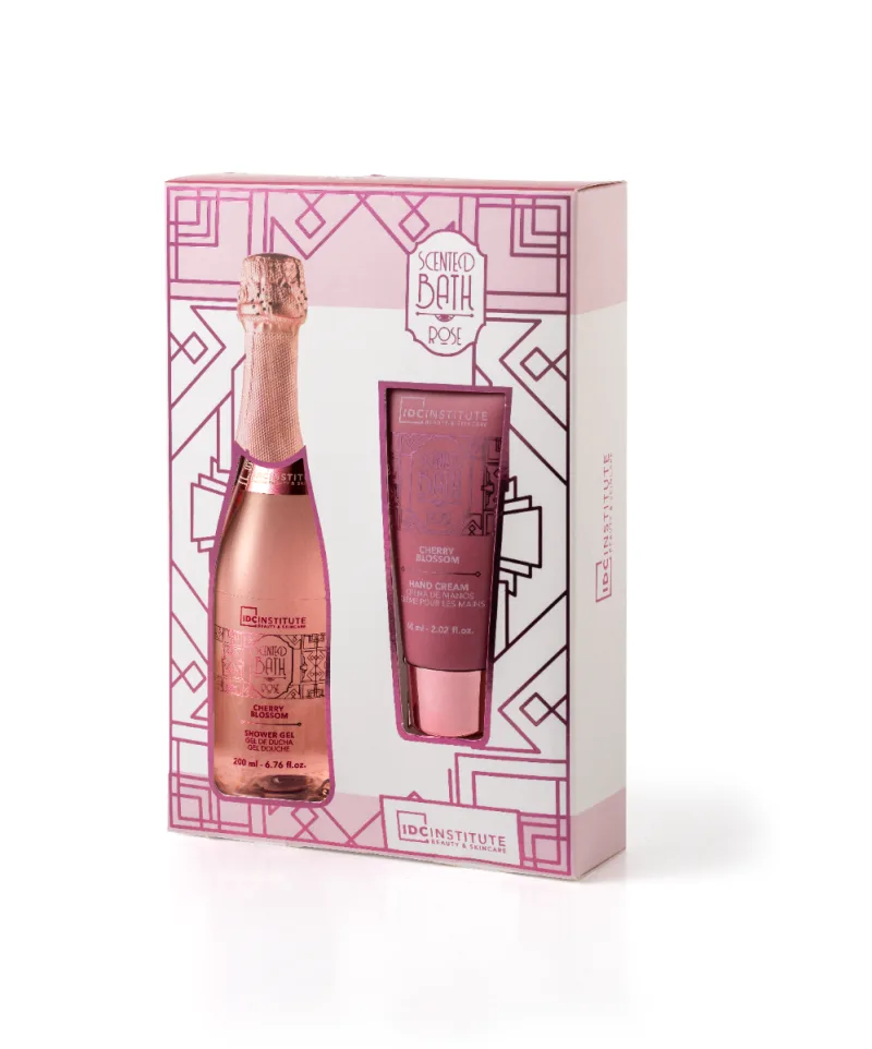 Set de baie Scented Rose Complete Care Duo, 2 piese, IDC Institute — preț și oferte