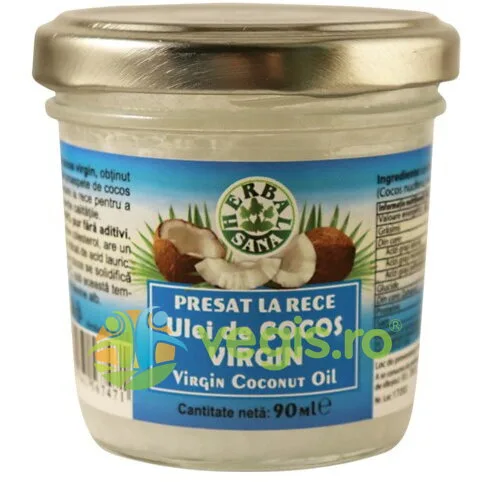Ulei De Cocos Virgin 90ml Herbavit — preț și oferte