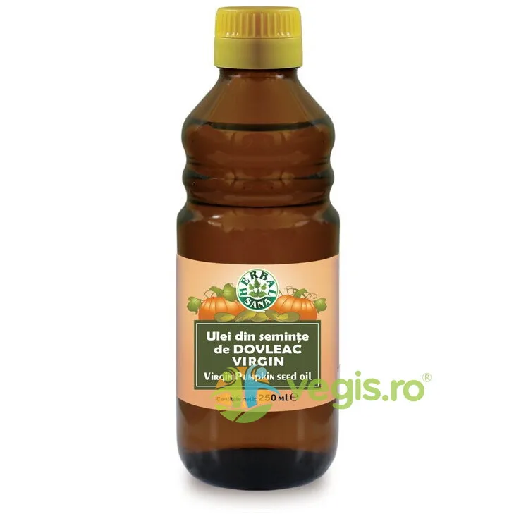 Ulei din Seminte de Dovleac Virgin 250ml Herbavit — preț și oferte