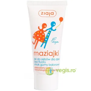Pasta de Dinti cu Aroma de Guma Fara Fluor pentru Copii 50ml