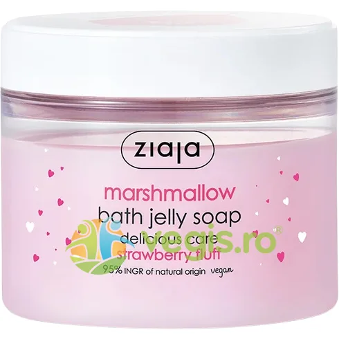 Gel - Jeleu pentru Baie Delicious Skin Care Marshmallow 260ml ZIAJA — preț și oferte