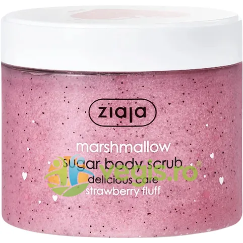 Scrub pentru Corp Delicious Skin Care Marshmallow 300ml ZIAJA — preț și oferte