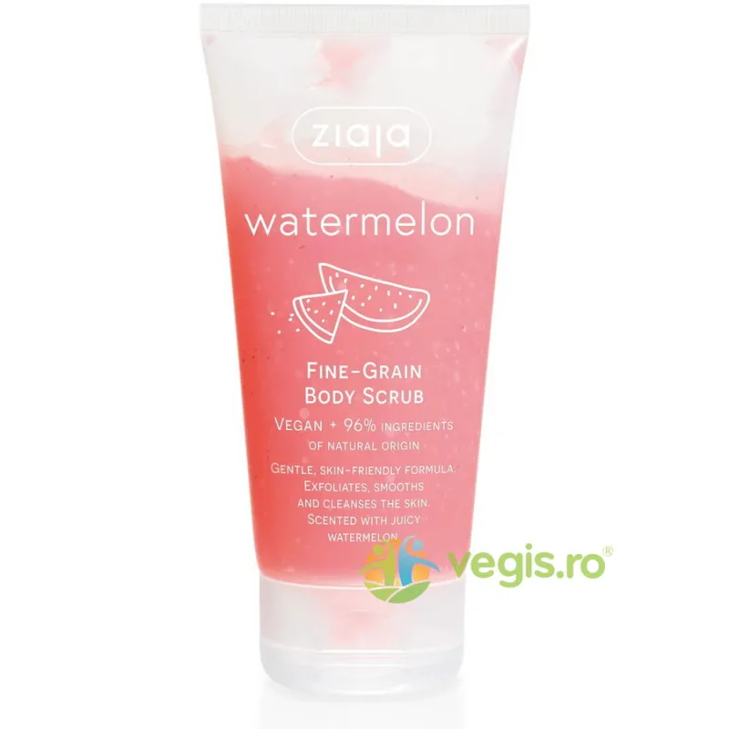 Scrub pentru Corp cu Aroma de Pepene Verde Juicy Skin Care Watermelon 160ml ZIAJA — preț și oferte