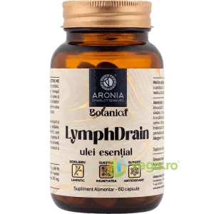 Lymph Drain Capsule cu 6 Uleiuri Esentiale pentru Retentia de Apa 60cps