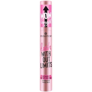 Mascara Lash Without Limits Extreme Lengthening & Volume 01 - Ultra Black, 13ml, Essence