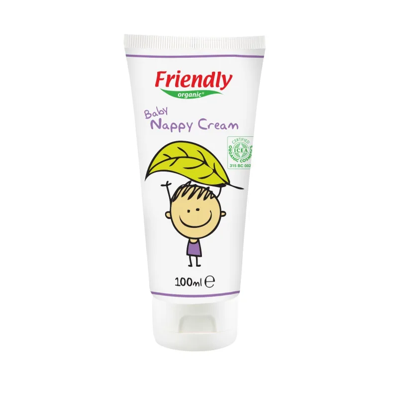 Crema pentru zona scutecului, 100ml, Friendly Organic — preț și oferte