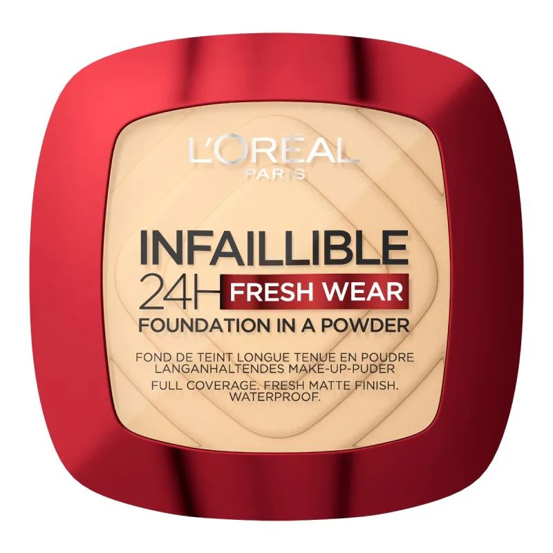 Pudra compacta Infaillible 24h Fresh Wear Vanilla 120, 9g, L'Oreal Paris — preț și oferte