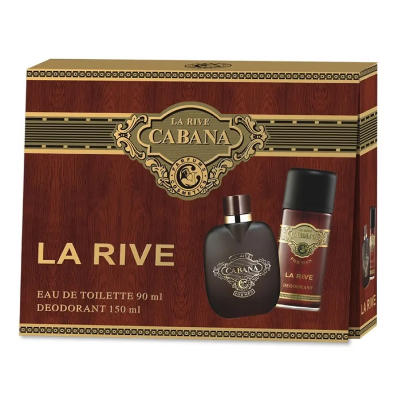 Pachet Cabana Apa de toaleta 100ml+ Deodorant 150ml, La Rive — preț și oferte