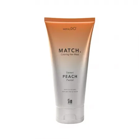 Masca pentru par coloranta tratament cu Keraguard Match Sweet Peach Pastel, 200ml, Sensido — preț și oferte