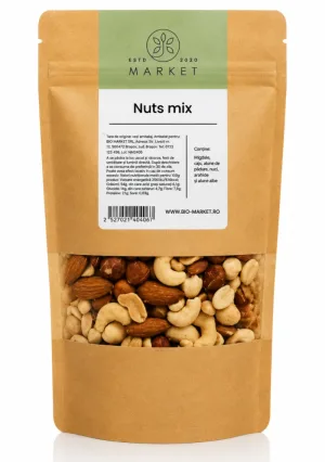 Mix 4 Nuci, 250 g, Bio-Market